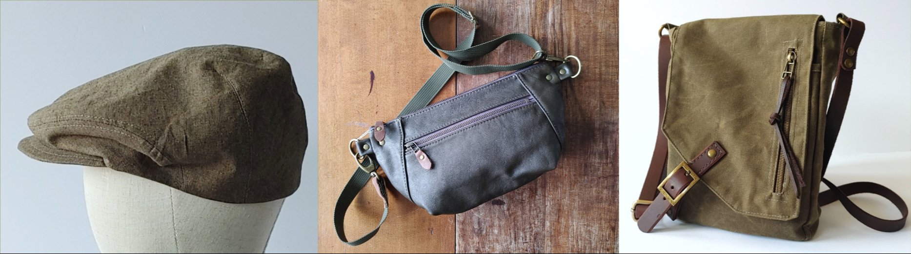 Olive tones from Plumage Studio Accessories