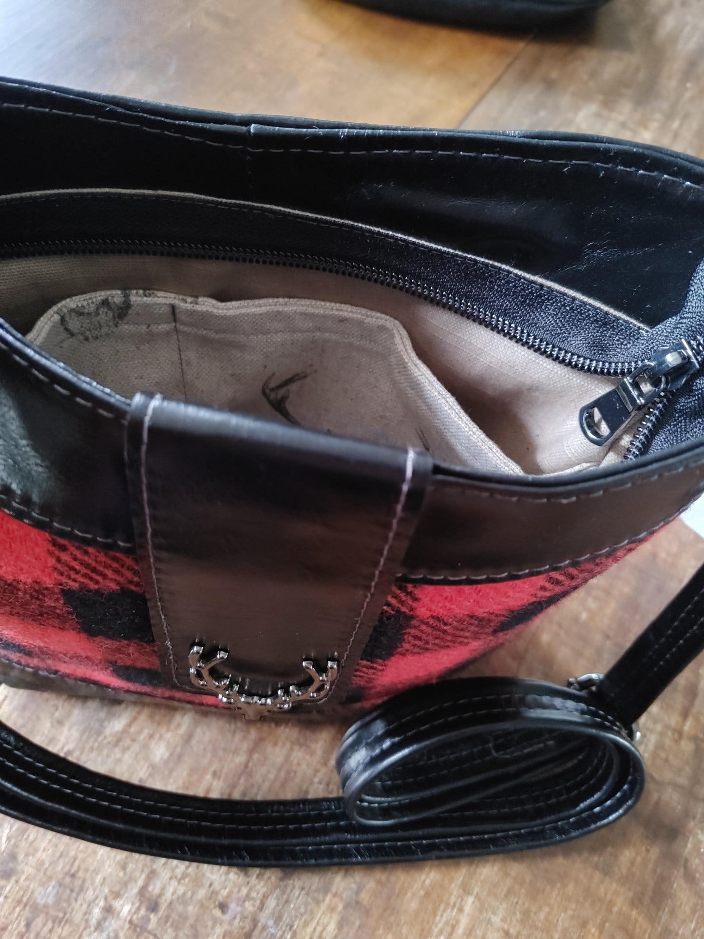 Highland Swish in Macleod Weathered Harris Tweed and Brown Leather