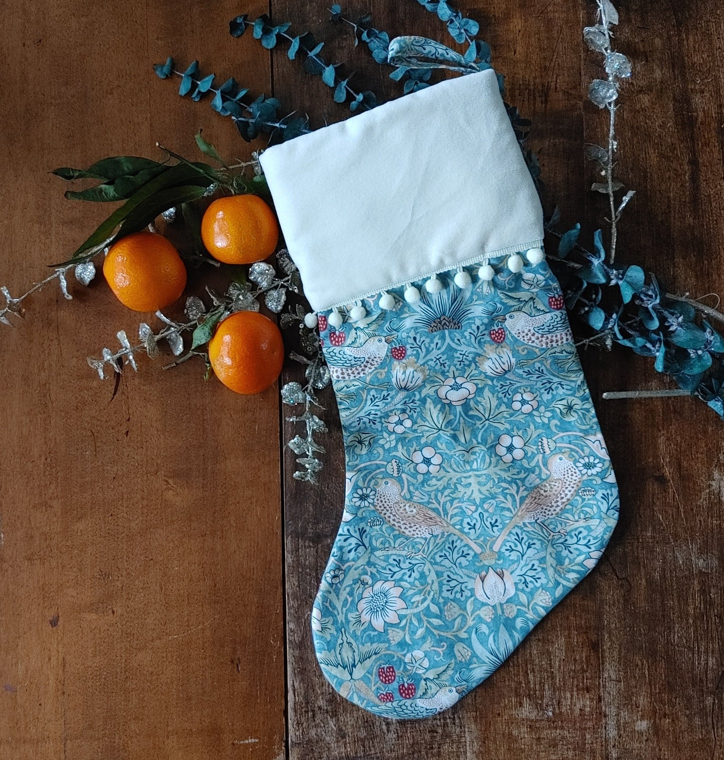 William Morris Christmas Stocking