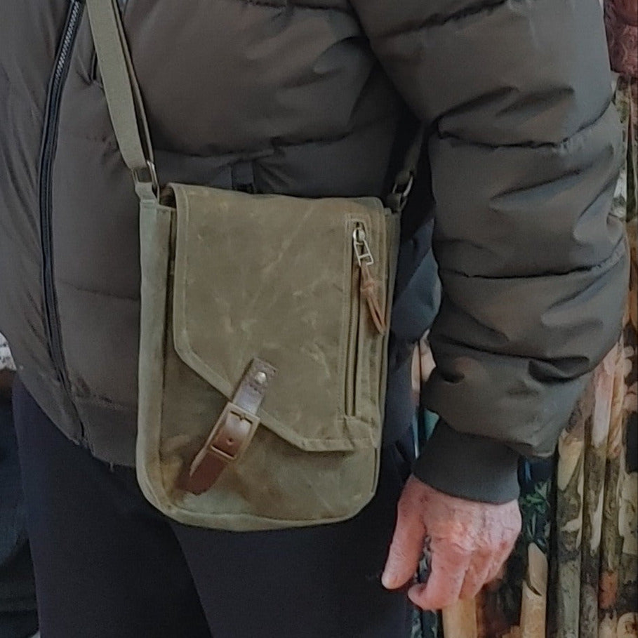 Olive tones from Plumage Studio Accessories