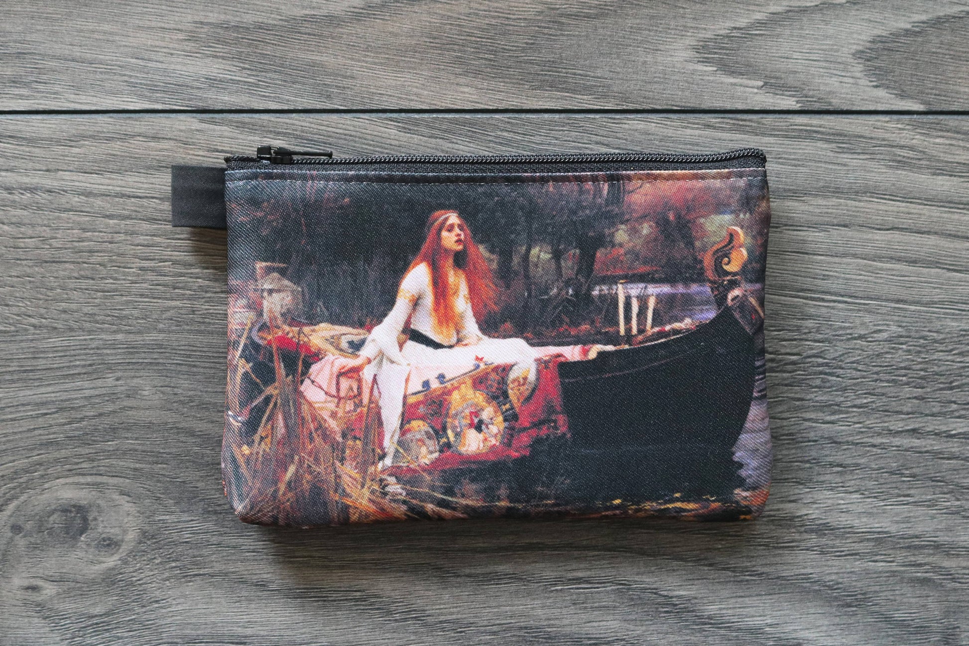 Lady of Shallot - twill coin case - John William Waterhouse