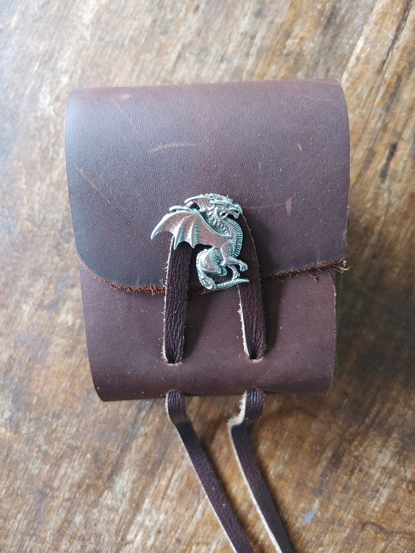 Deluxe Foraging Pouch in Leather and Waxed Canvas