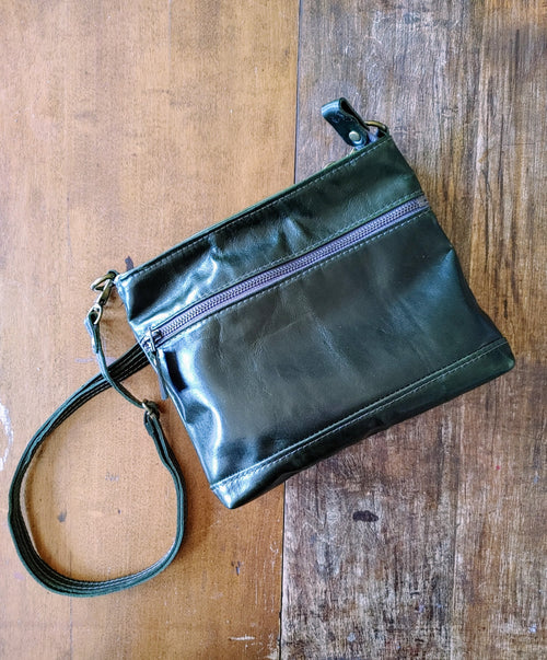 A Leather Crossbody -Star Bag