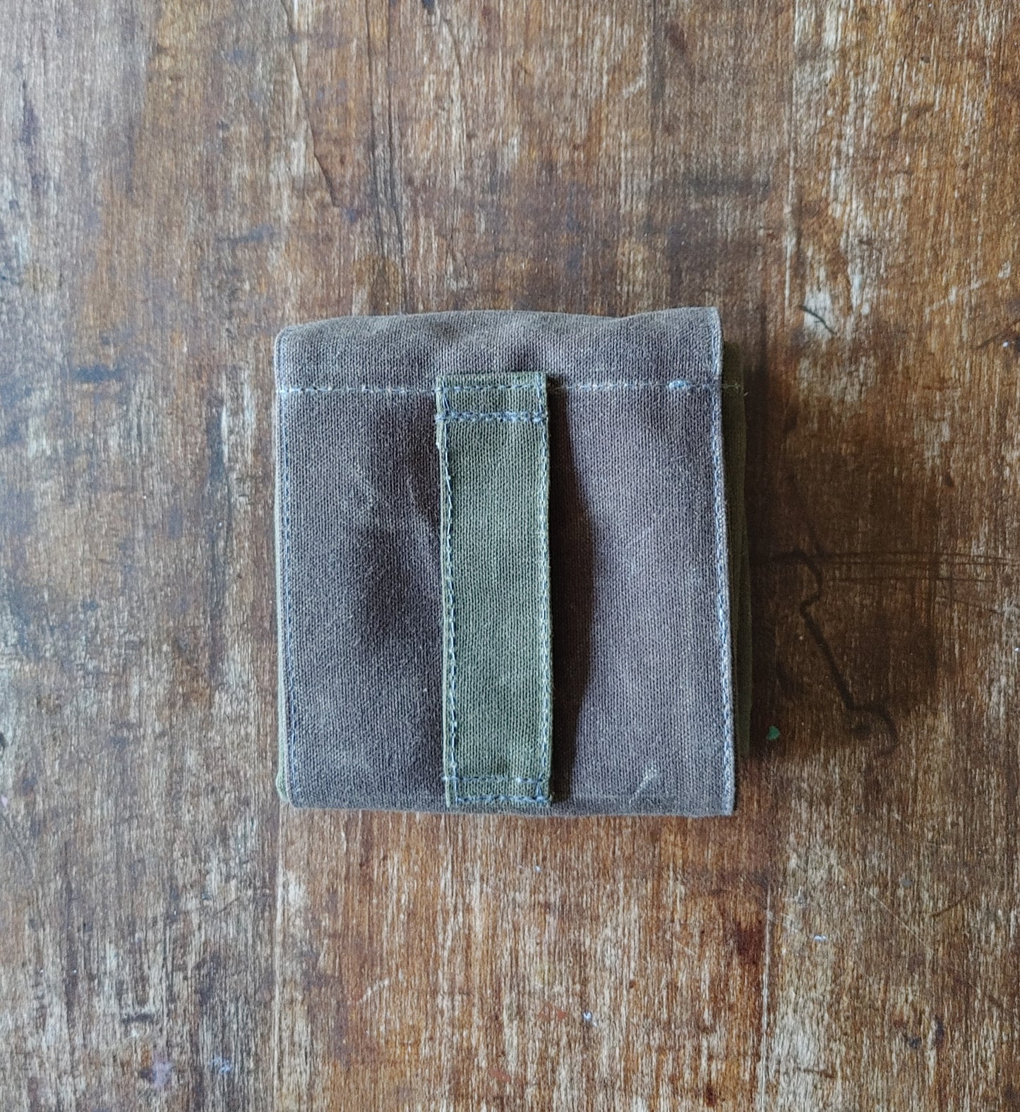 Simple Foraging Pouch in Waxed Canvas