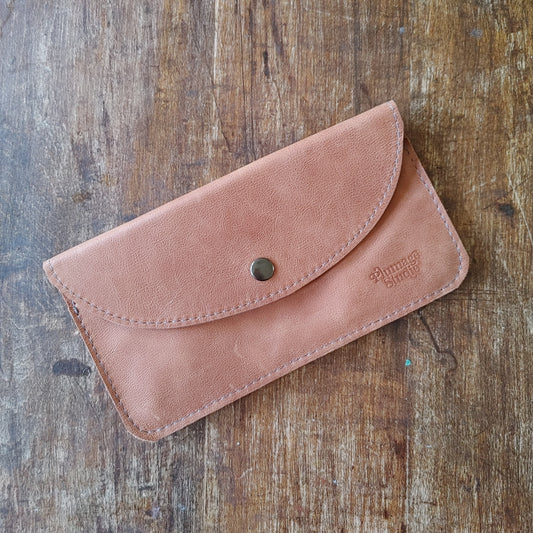 Leather Clutch Wallet. Handmade in Canada