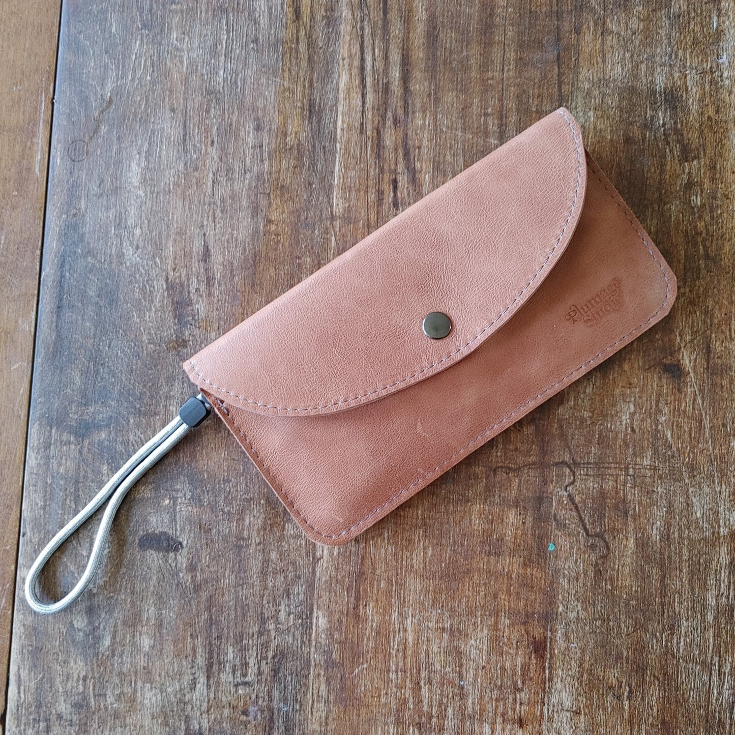 Leather Clutch Wallet. Handmade in Canada