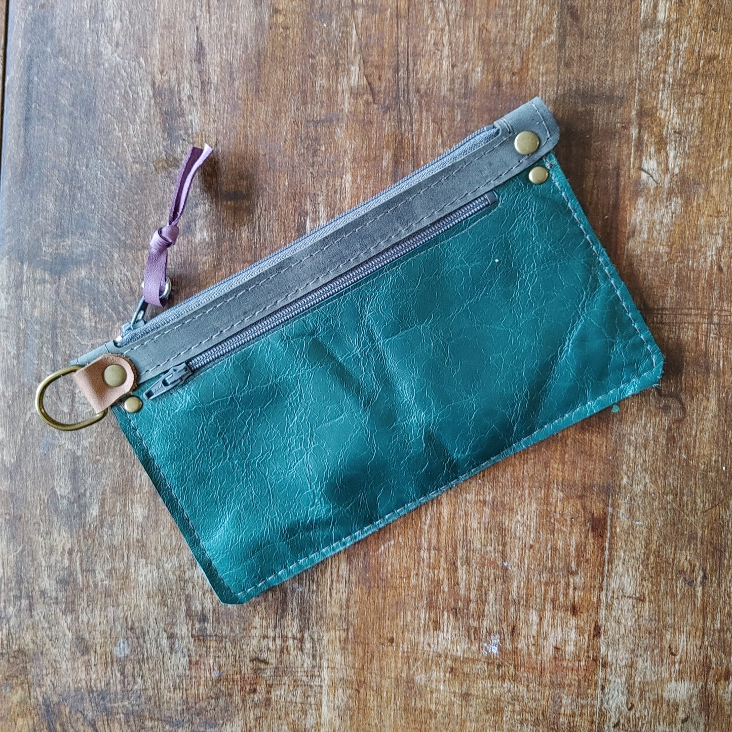 Leather Pouch Wallet. Handmade in Canada