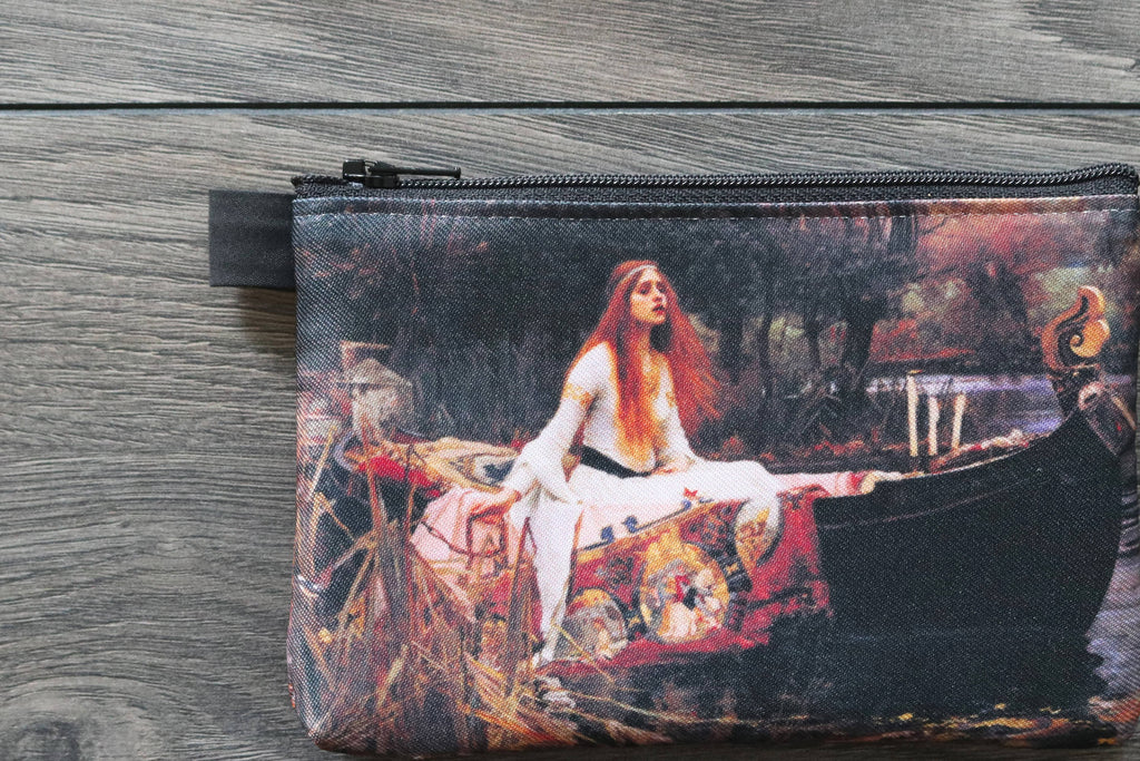 Lady of Shallot - twill coin case - John William Waterhouse