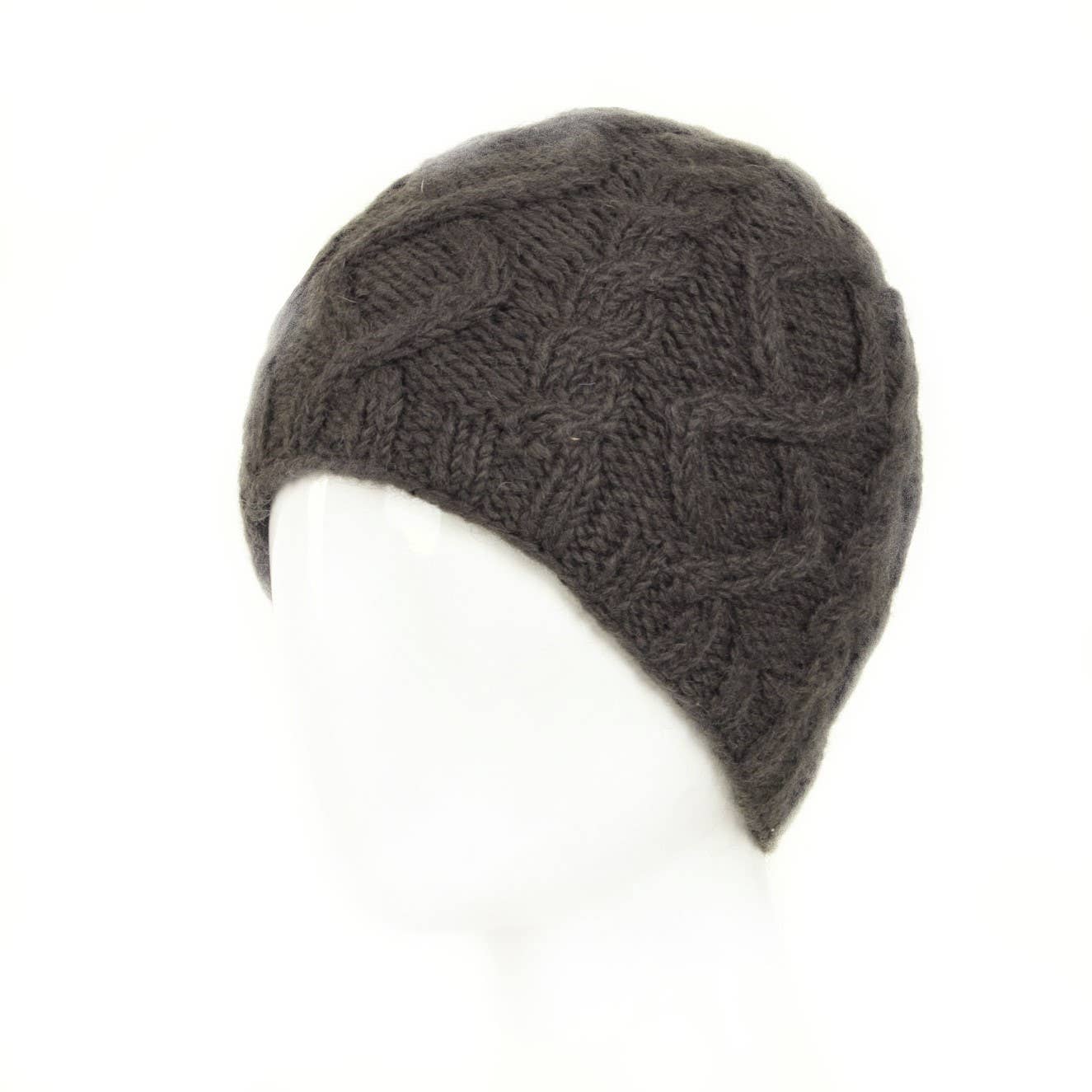 Pierce Beanie Hat – Classic Cable Knit Style: Woodland