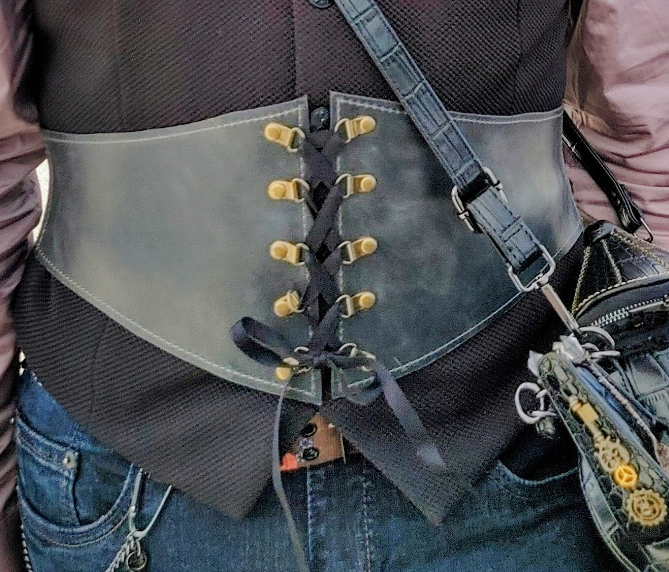 Leather Corset Belt