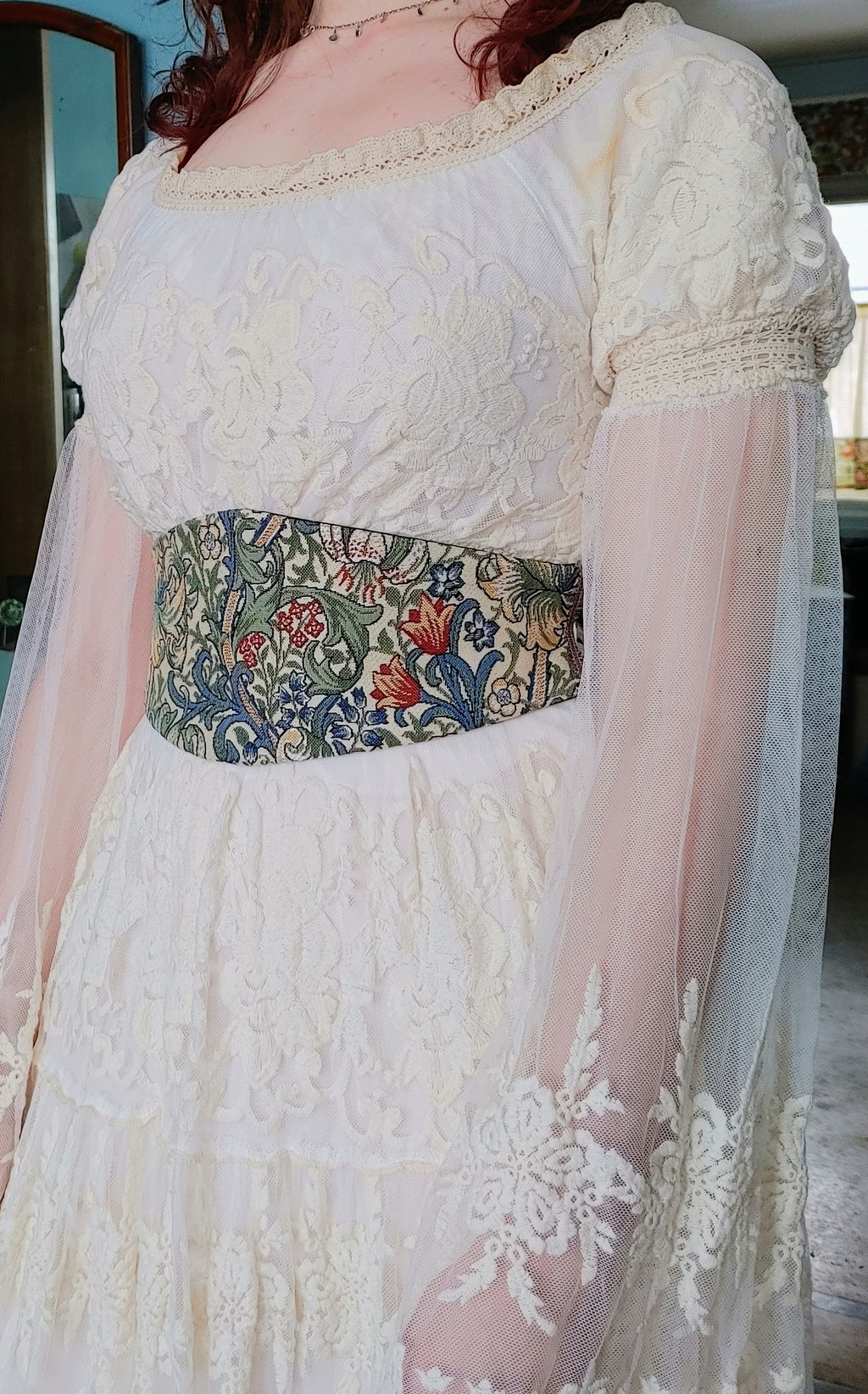 Tapestry Corset Belt