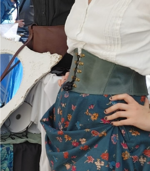 Curvy Leather Corset Belt
