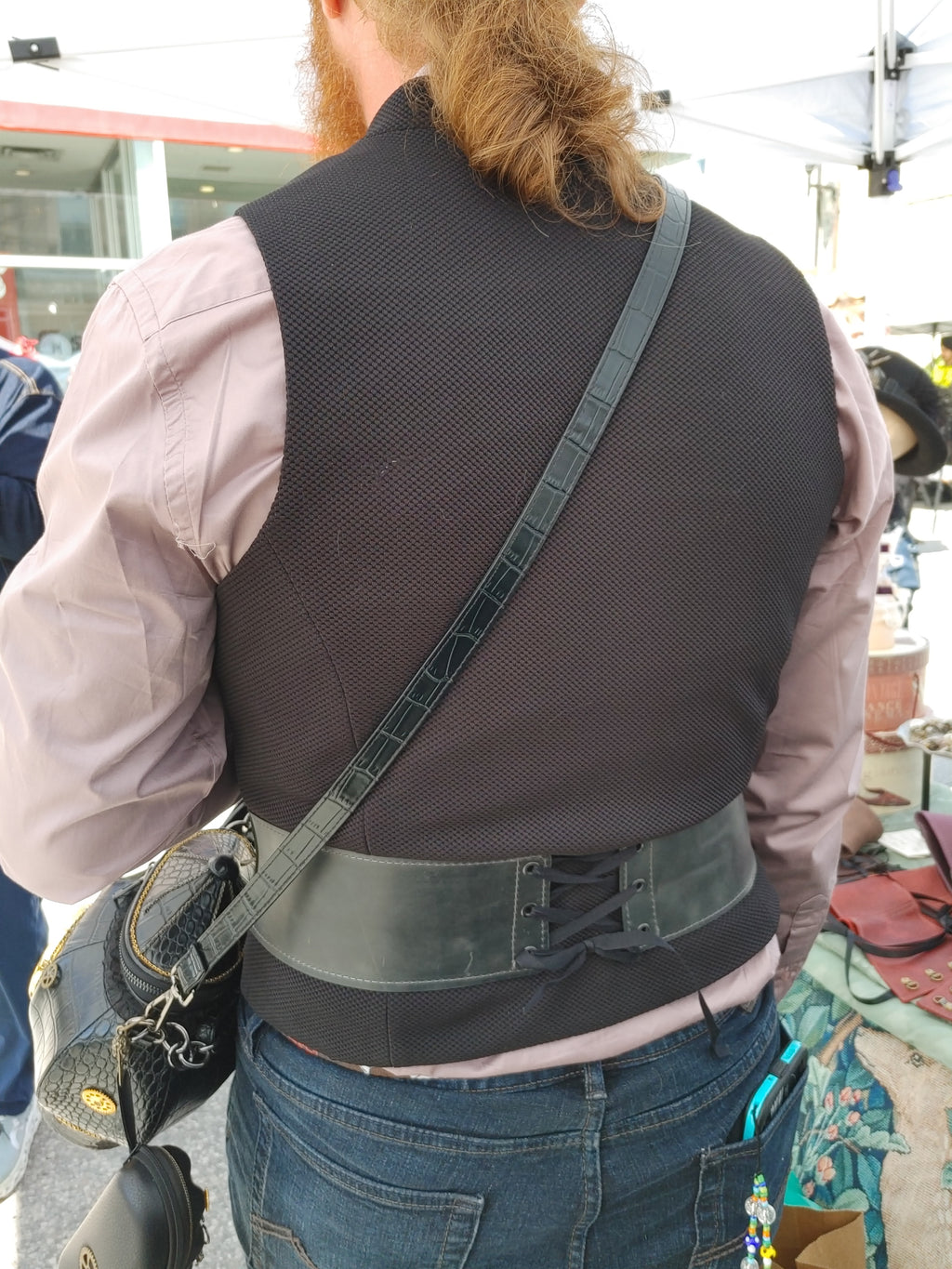 Leather Corset Belt
