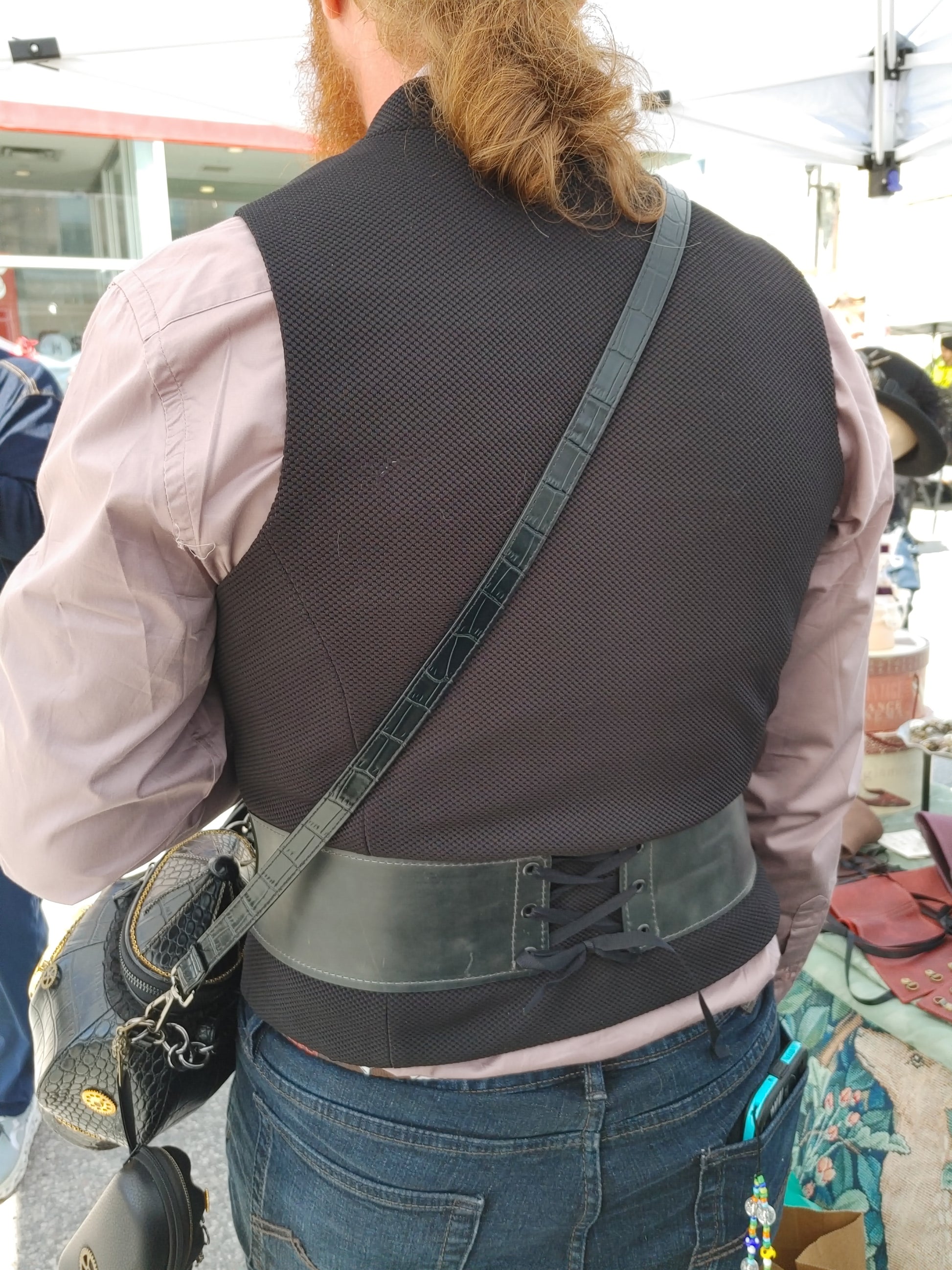 Leather Corset Belt