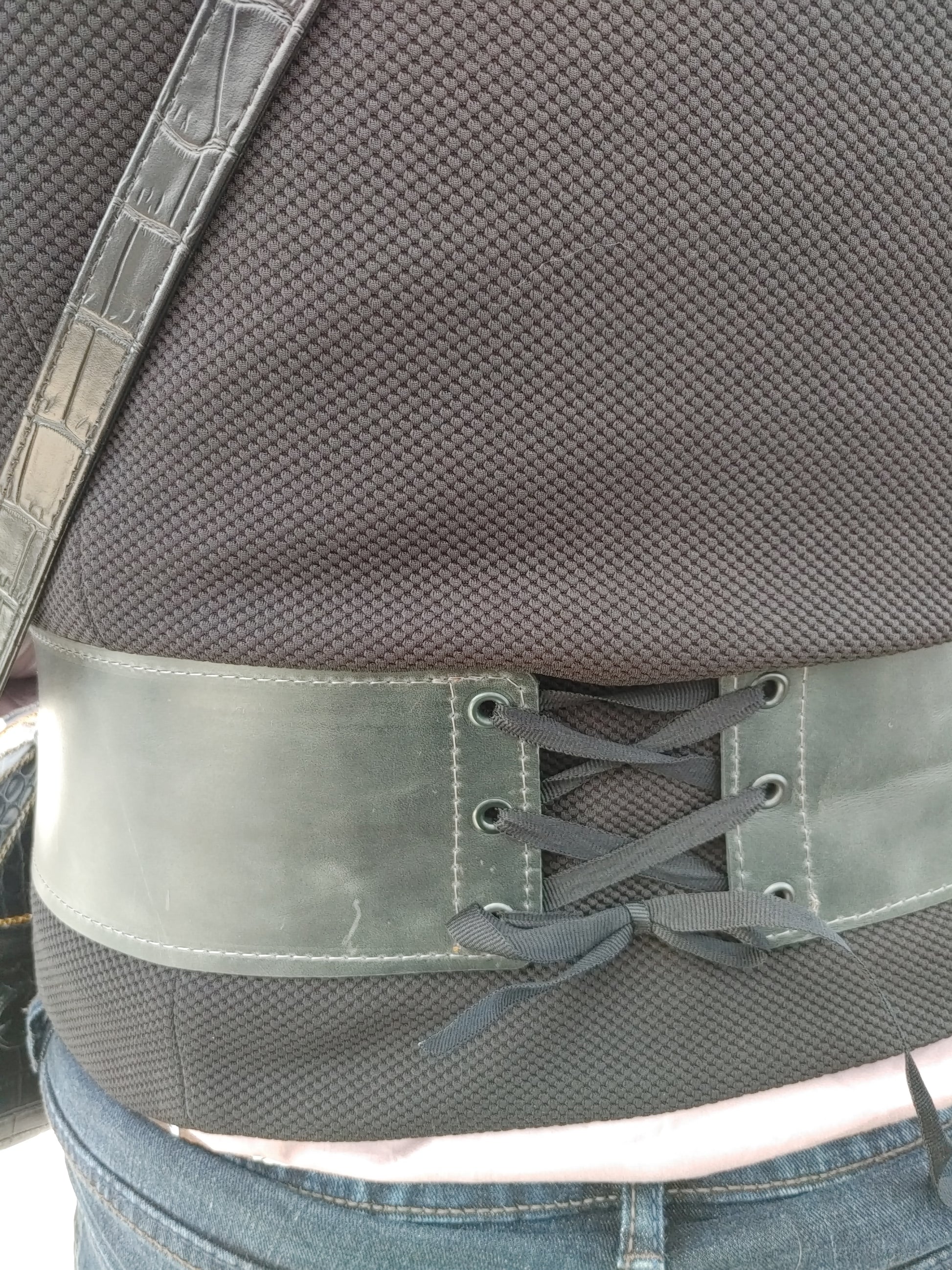 Curvy Leather Corset Belt
