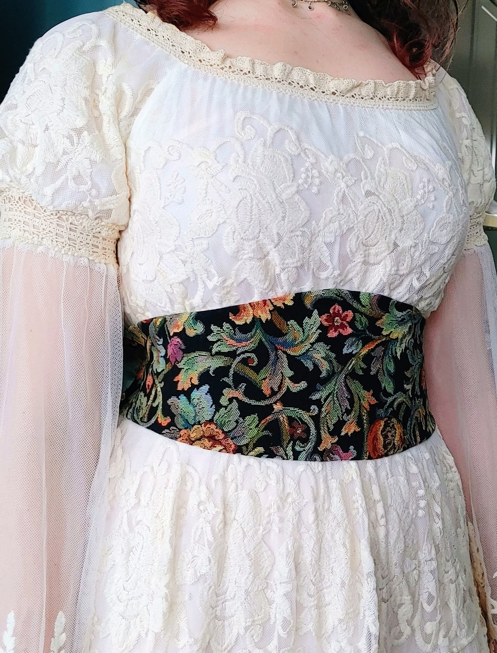 Tapestry Corset Belt