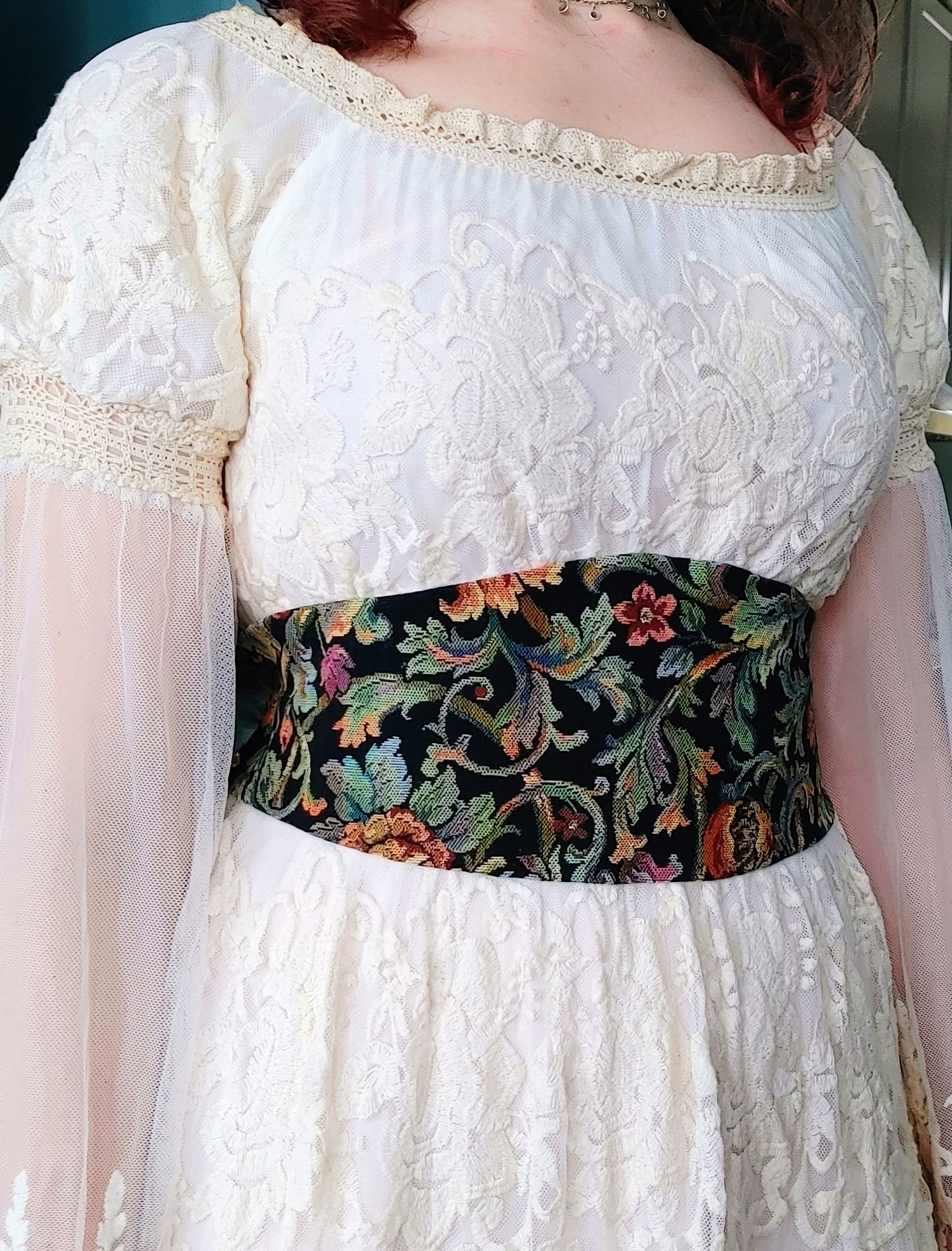 Tapestry Corset Belt