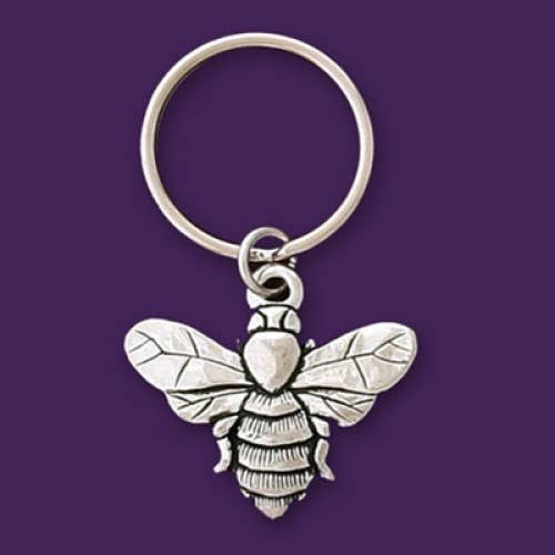 Pewter Keychain- Bee